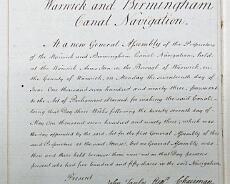 DSC00825a Minutes of the first General Assembly meeting of the canal company on 17th June 1793